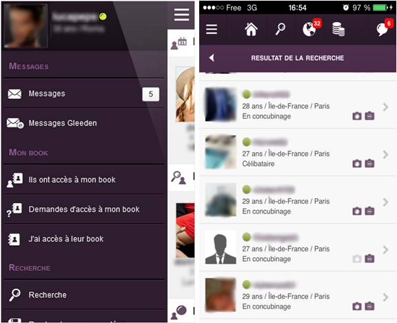 Application Rencontre
